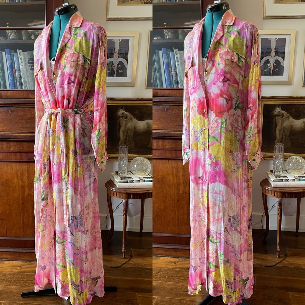 Rococo Sand NWT Sheer Maxi Dress - Picture 6 of 7